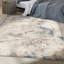Tapis abstrait ivoire / gris / bleu CK022-83622331
