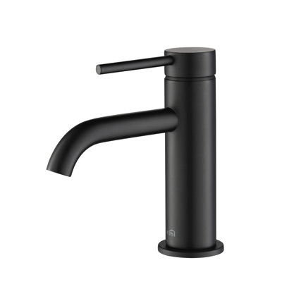 Circular Single-Hole Bathroom Faucet