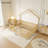 Floor Bed With High Safety Rails, Wooden Montessori Design For Kids-753501364-753501363