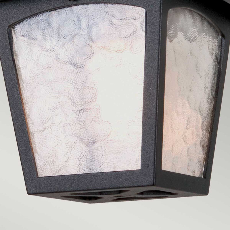 Valentina Black Outdoor Wall Lantern
