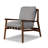 Mid Century Solid Wood Lounge Chair-128922961-120825004