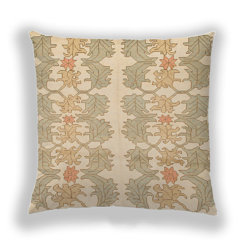 Coussin décoratif abstrait 1216, Microsuède