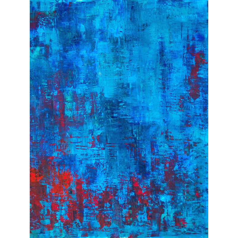 Waterfall Print by Drew Gaffney, 21.25" H x 17.25" W x 0.875" D