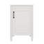 Armoire de meuble-lavabo compacte de 20 pouces avec cuve en céramique 1 porte à fermeture silencieuse et grand rangement-1644320523