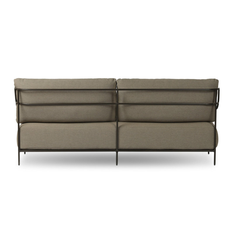 Segovia Outdoor Sofa-78"-Alessi Fawn, Alessi Fawn