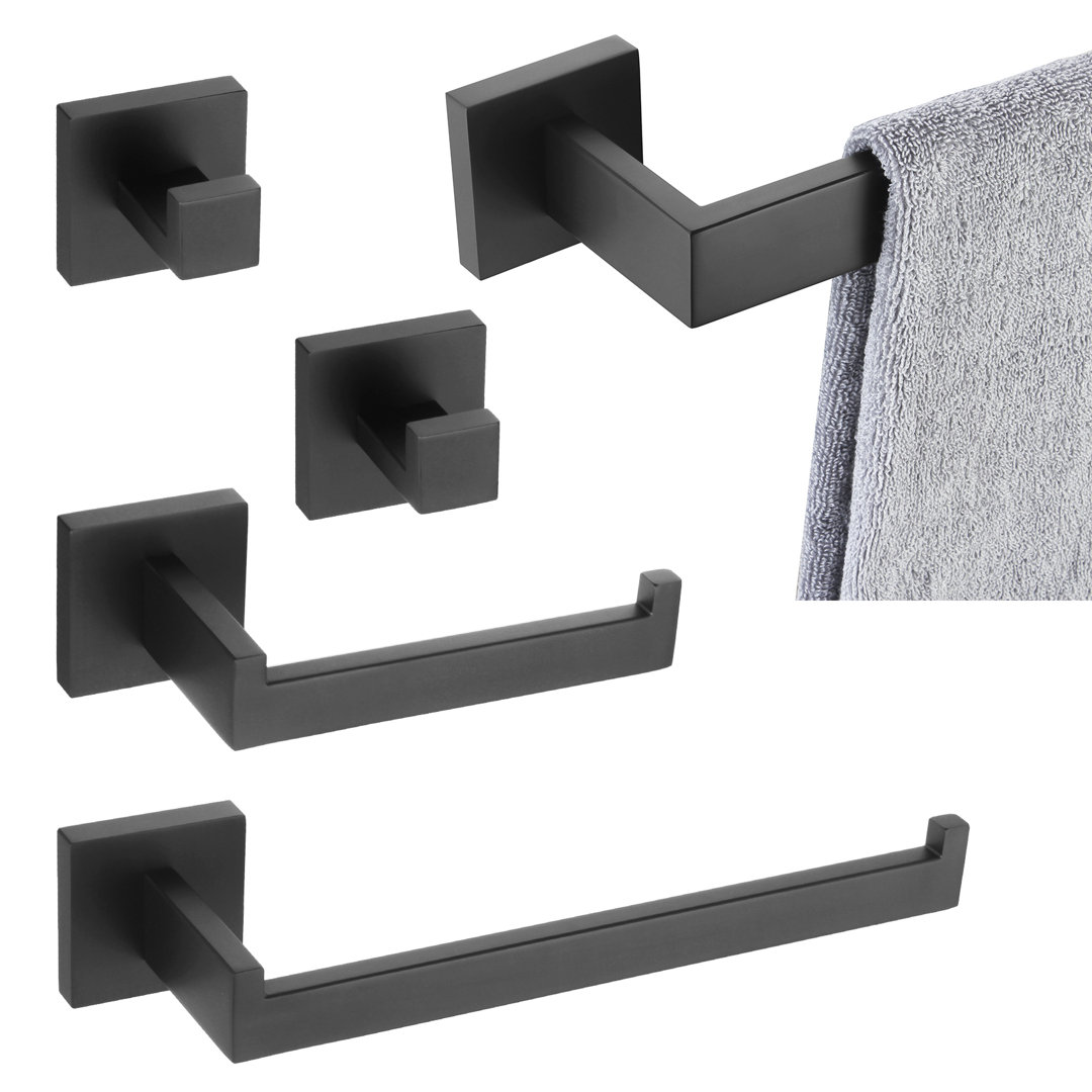 5 - Piece Bathroom Hardware Set (Set of 5) KOKOSIRI 