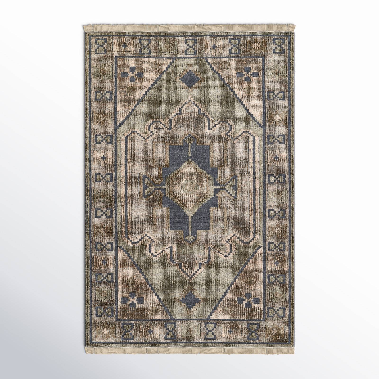 Aris Handmade Rug, Rectangle 3'6" x 5'6"