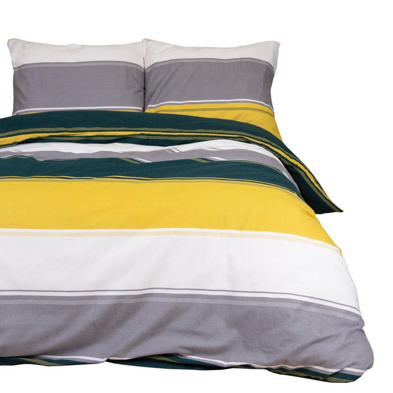 Cotton Duvet Cover Set with Pillow Shams