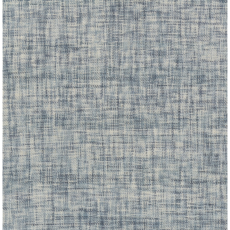 Emme Abstract Flatweave Wool Area Rug in Blue, Rectangle 3'6" x 5'6"