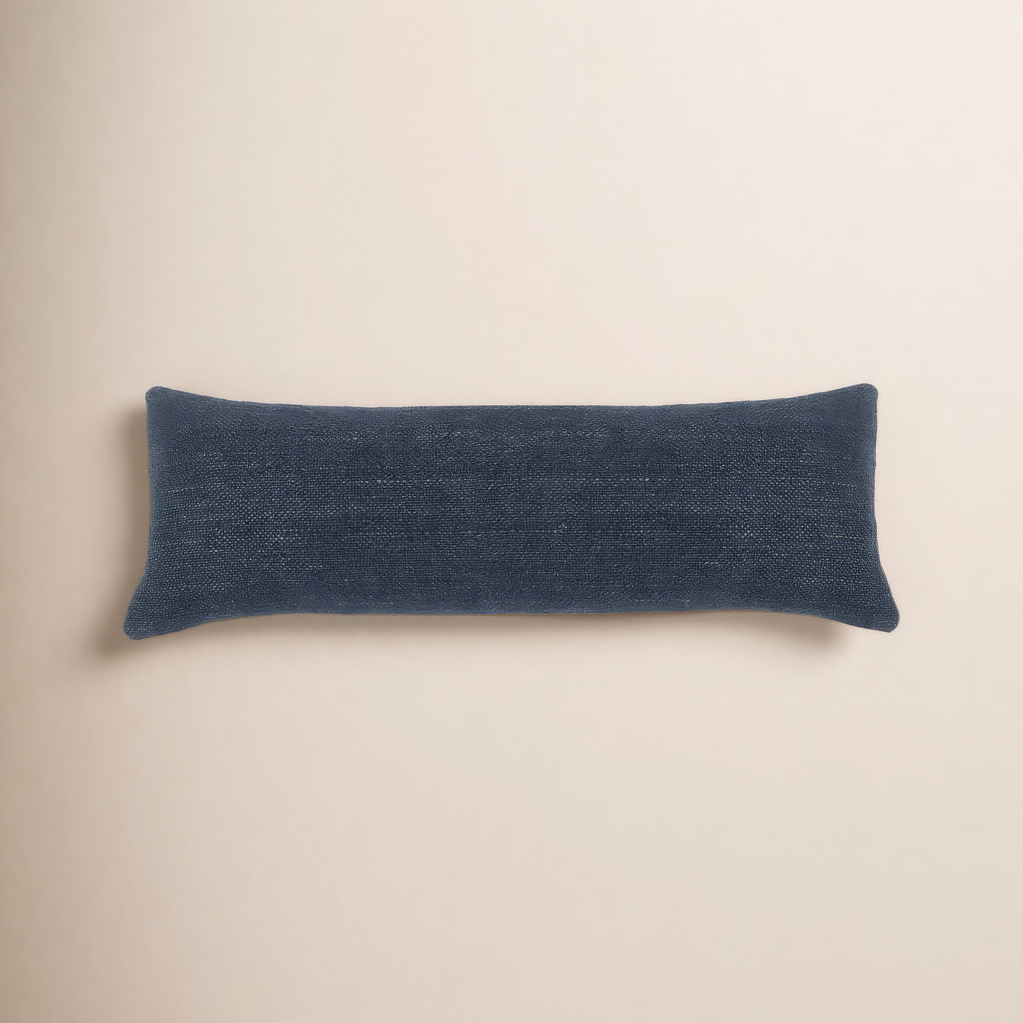 Hendrick Lumbar Throw Pillow, Navy