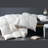 650 FP All Season Goose Feather Down Cotton Cover Comforter Baffle Box Stitch Duvet Insert, King White-1083746935-1202373683