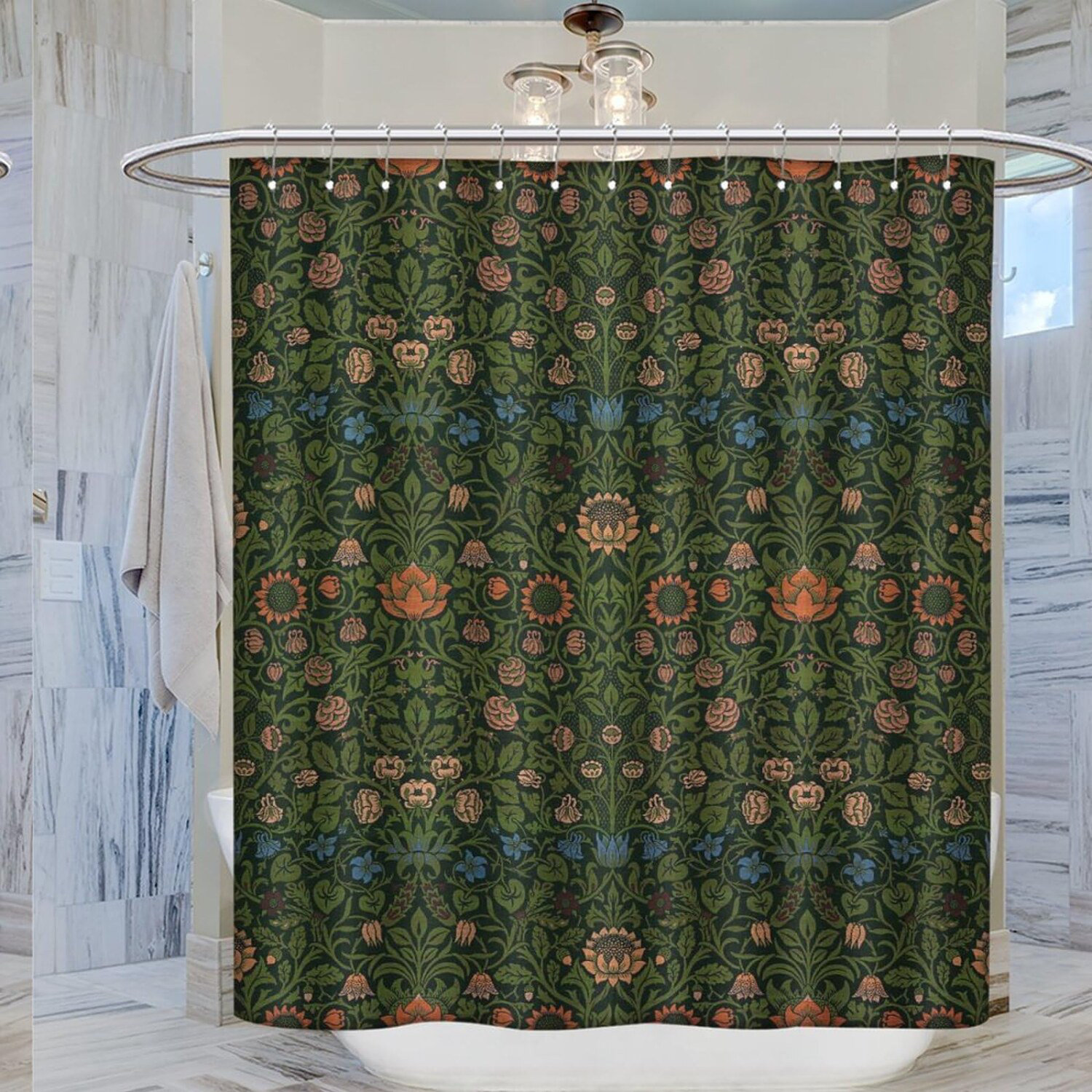 William Morris Shower Curtain