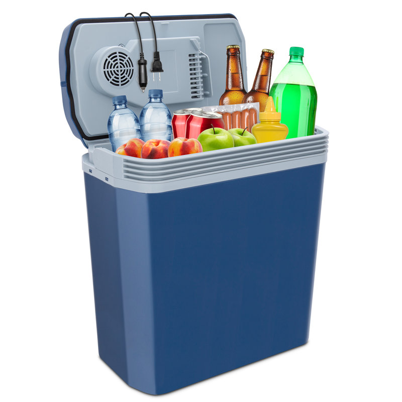 Ivation 25 Quarts Handheld Cooler in Blue