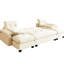 Upholstered 49.45 " Chenille Sleeper Sofa
