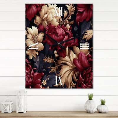 Jasna - Horloges murales florales
