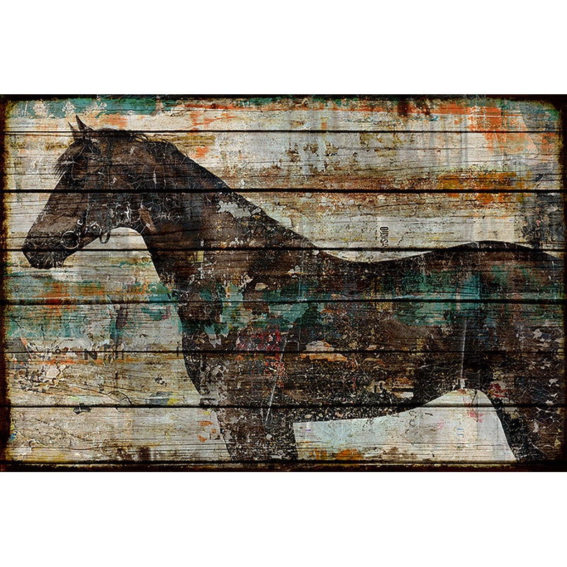 Fenced In Print by Sofia Fox, 16" H x 24" W x 1.5" D, Outdoor