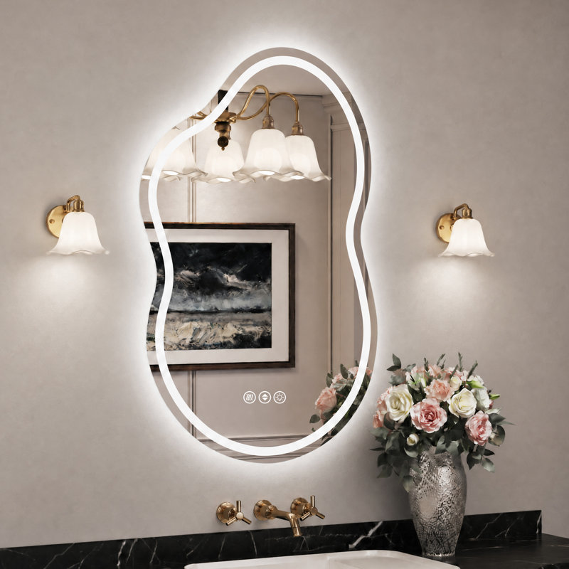 Miroir de salle de bain à DEL Lunara, 36 po x 24 po