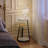 Modern Oval Side Table With 3-Tier Metal Frame, Small End Table For Living Room, Bedroom, Couch Or Bathroom, Sturdy And Space-Saving Design