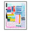 Stacks Of Patterns Print by Melanie Biehle-425654461-425654459