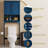 Dharmraj Over The Toilet Bathroom Storage With Upper Cabinets And Open Shelves-124581904