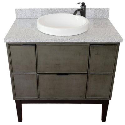 37'' Single Bathroom Vanity with Top