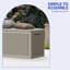 Balconera 320 Gallon Resin Deck Box,Grey-102555497
