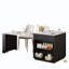 Îlot de cuisine avec table de salle à manger extensible-1596461978
