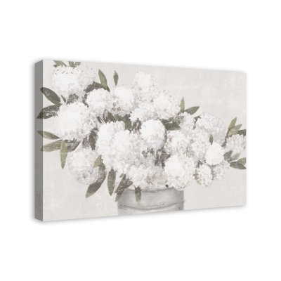 " Grey Distressed Hydrangeas "
