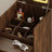 Movable Vanity Table With LED Mirror