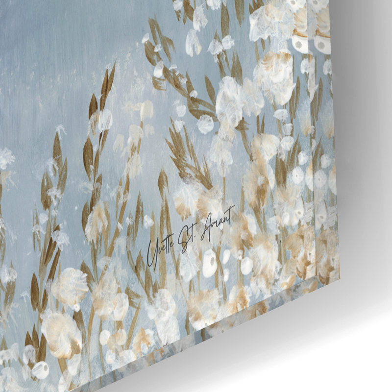 Art mural en verre Winston Porter «Serene Escape» par Yvette St. Amant, H 12 po x l 16 po x P 0,13 po