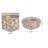 Clarke Modern 4 Light Crystal Flush Mount