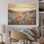 Charme coloré du désert succulent - art mural en bois succulent sur bois de pin naturel
