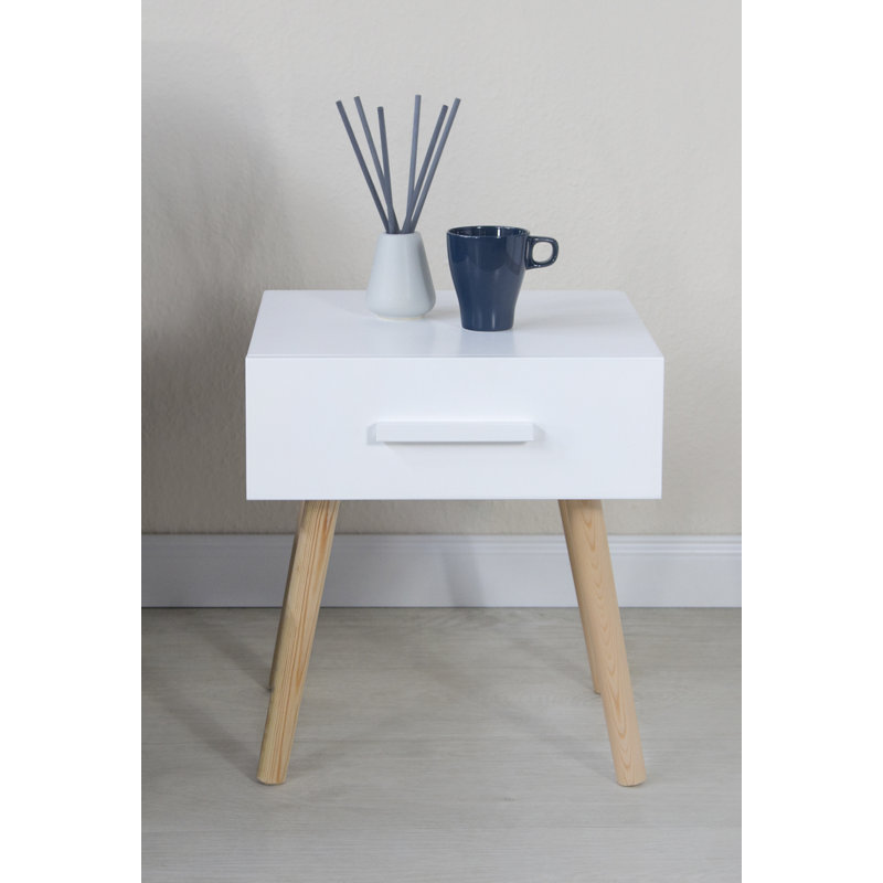Currie 40 cm W Bedside Table