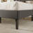 Upholstered Platform Bed with Diamond Pattern Headboard, No Box Spring Needed-980242092-980242089