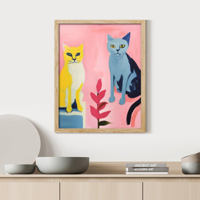 «Watercolor Cat» sur papier