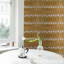 Schumacher x Cristina Buckley Edie Metallic Wallpaper