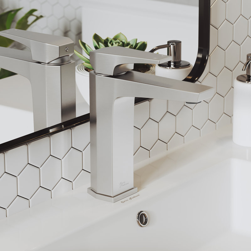 Voltaire Single Hole, Single-Handle, Bathroom Faucet, Brushed Nickel