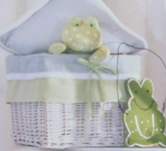 Brandee Danielle Sammy Fabric Decorative Basket