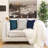 Damask Velvet Throw Pillow-1078007929