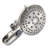 Couple 5-Spray Dual Shower Heads 4.7" Shower System with 2-in-1 Spray Pattern, Rough-in Valve-62274094