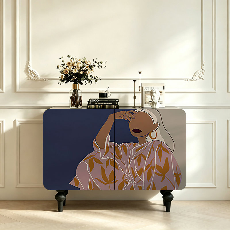 meuble décoratif de style vintage français