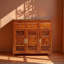 Armoire à chaussures en bois pur