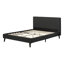 Grand lit tapissier Milton