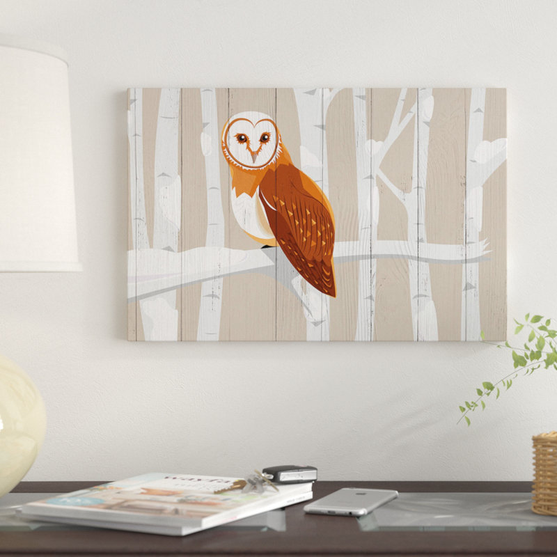 «The Winged Moonlighter» par 5by5collective - impression sur toile tendue, H 8 po x l 12 po x P 0,75 po, Toile tendue