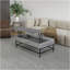 Table basse à plateau relevable gris