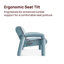 Fauteuil d'appoint Tubbi, bleu ciel-1025739840