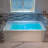 60" X 32" Alcove Acrylic Rectangular Whirlpool Heated Jetted Tub With Drain & Overflow-105242473-105242470