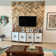 Timberchic River Reclaimed Wooden Wall planks - Simple Peel & Stick Wall Covering Application for DIY Accent Wall & Home Improvement - Premium Wall Paneling - Herringbone Pattern
