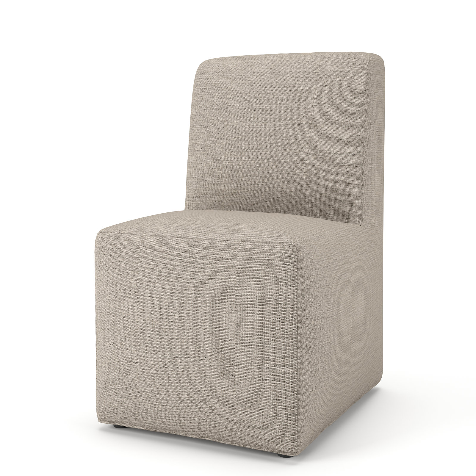 Praia Sunbrella® Patio Dining Chair, Cast Silver Sunbrella®