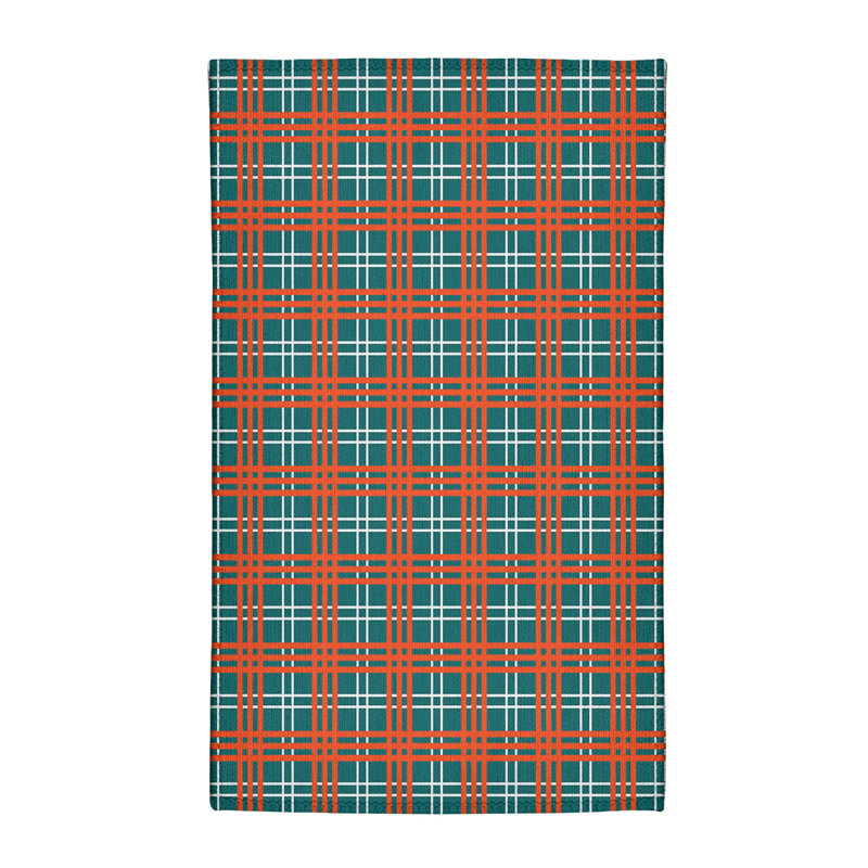 Tapis écossais vert, Rectangle 5 pi x 7 pi